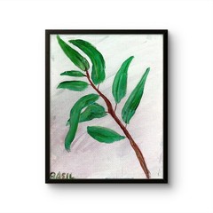 Eucalyptus Original Expressionism Acrylic Abstract Canvas