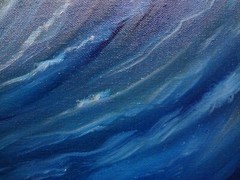 Surf Art Artist Hawaii „North Shore Rip Curl 1″ 16″x20“ Original Oil Painting