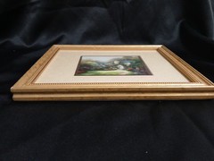 Thomas Kinkade “Beyond Autumn Gate” 11 X 9.5 (including frame)