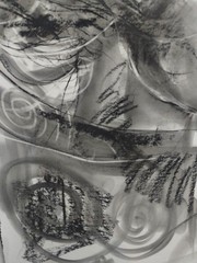 Original Large Charcoal Female Portrait Drawing 30 x 40 Woman Paper Wall Art