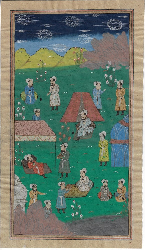 PERSISCHE MINIATUR, Buchmalerei