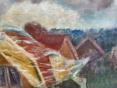 No.: 382 expressionism oil painting artwork painting oil painting city portrait