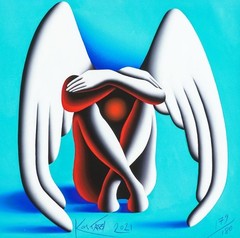 Mark Kostabi „Metaphysical Introspection“ (2021) Limited Edition Giclee