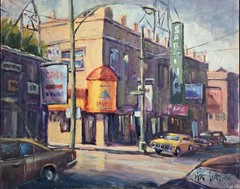 ORIGINAL OIL ON BOARD JOSEPH MORTON LUBY MORT LUBY 16 X 20