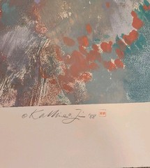 Original watercolor painting on paper titled „Aspen Trail“ 