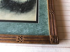 Watercolor „Gibson Girl“, Framed, 8″ x 11″ (Image), 13 1/4″ x 17 1/4″ (Frame)