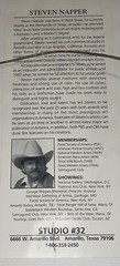 Steven Napper pastels art Picture of rose of charon West Texas PSA Studio #32