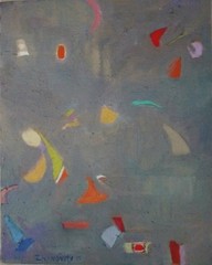 Original Zivanovits ABSTRACT COLOR STUDY 9 oil 2017