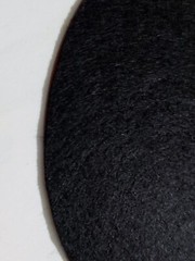 Modern ART-SIGNED- Hand Painted on 7 1/4in Dia Metal Disc W/Stand- One of a Kind
