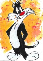 ACEO Original Art Card Watercolor Painting 100% Hand Painted