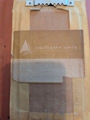 VTG Academy Arts Enamel on Copper Painting by Raphael Esterida Child Tree Art