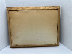 VTG Paint by Numbers Nautical Paintings Set of 2 Framed Lighthouse 12×16 in