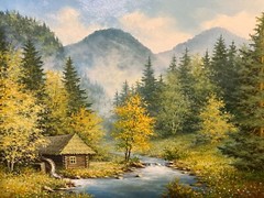 Fall House (size 19.7×27.6)