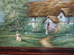 C. MANNING PORTRAIT PAINTING. Excellent Condition