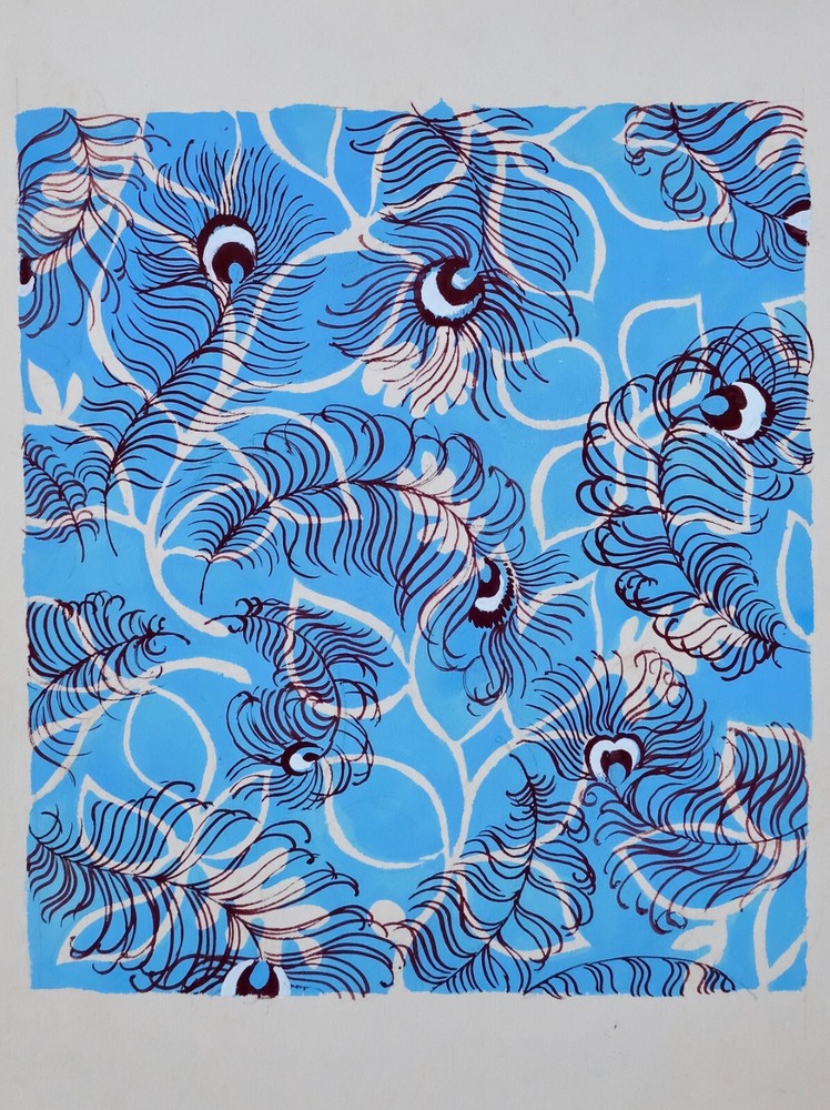 Atelier testemale – Painting Original – Gouache – Project Fabric 521
