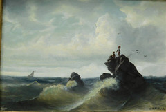 Alexander Loemans (1816-1898) William Trost Richards (1833–1905) magnificent