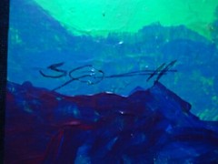 ORIGINAL HAND PAINTED acrylic „Early Fall“ 10×12 rigid canvas by Steven Graff