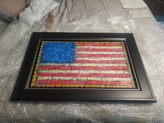 Tim Yanke Giclee W/Hand Embellishments on Canvas 2012 OG (Yankee Doddle) Piece