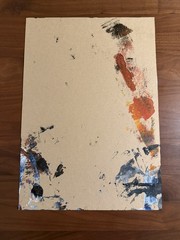 Vintage Spray Paint Street Art (signed) 20”x14”