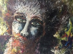 French Expressionism Portrait Man Red Beard MANE-KATZ School PARIS Oil Painting