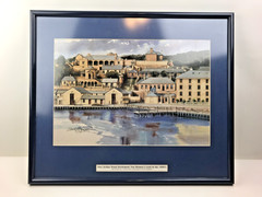 David Hopkins-Watercolor Port Arthur Penal Settlement 1850’s Van Deimen Tasmania