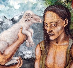 art painting modern contemporary nature portrait cain abel god still life animal