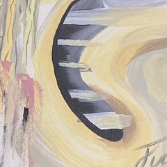 Original Acrylic Painting on canvas 16”x 20” COA Signed By Juan Corral