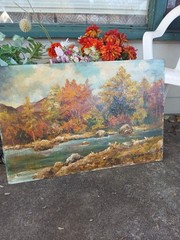 Original Oil Painting By Theodore Earl BUTLER (1861-1936) 20″x30″