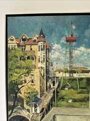 Los Angeles Painting Urban California Landscape Regionalism Stephen Goosson Oil