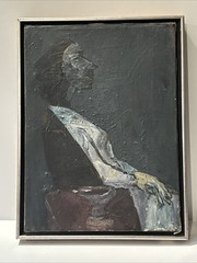 MID CENTURY PAINTING CUBIST PORTRAIT MODERNIST EXPRESSIONIST MORTON DIMONDSTEIN