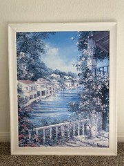 Liliana Frasca Painting 24×30 Amalfi Coast Print on Canvas