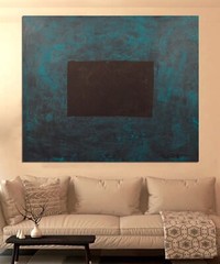 Mark Rothko Painting inspired, ￼72” X 60”Acrylic, Abstract,POP,XL ,￼Color Field