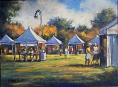 ORIGINAL OIL ON BOARD JOSEPH MORTON LUBY MORT LUBY 12 X 16
