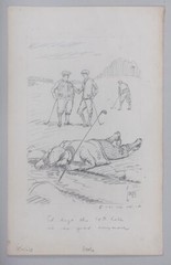 Harry C. Temple B.1881 – 1962 American Illustration Ed Sau the 19 Hole…….