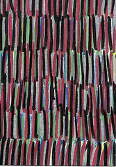 ACEO ATC CARD „Letters 47“ REASOR Original Abstract Painting 2.5×3.5
