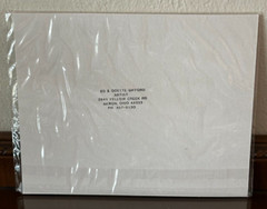 Vtg 1991 Original PRINT Signed OH Artist Ed Gifford Matted Amish PTA
