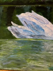 Painting – Stillness Beneath Bloom