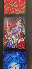 Original Signed Reggie Ford Art Jimi Hendrix Panel Epoxy on Wood 24×6″