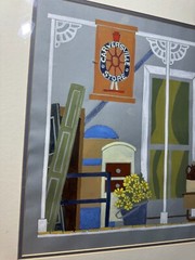 Rare Anita Gronendahl (1941 – 1994) „Carversville Store“ Watercolor Painting