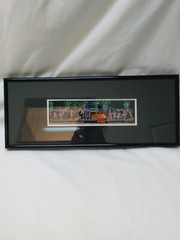 Hand Painted & Signed Vendemmia Casa Del Vetti-Pompei Framed and Matted Picture