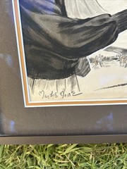 VINTAGE AMERICAN Illustration Art Unknown Artist Cool Piece