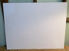 Vtg Paint By Number CABiN in the Woods near Water 20″x 16″ UNFRAMED Painting #1