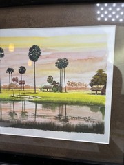 Lot Of 3 Original Watercolors from Vietnam? Framed SINGED KEO CHEA