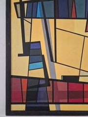 Jose Maria Mijares, Original Painting in Wood