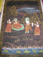 Beautiful Hand Painting on Silk