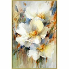 High Quality Oil Painting charming flowers Handmade Art on canvas wall decor 36″