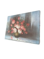 Robert Cox Vintage Oil Painting Floral