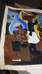 Francisco Almada Ramos PAINTING ORIGINAL ABSTRACT EXPRESSIONISM VINTAGE BRAZIL