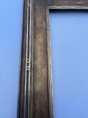 FRAME FOR PAINTING PRINT PHOTO ART 16 BY 20 INCHES WOOD ORNATE ANTIQUE WIDE GOLD