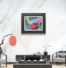 Valley Of Color Bold Color Modern Abstract Art Original Canvas 11×14